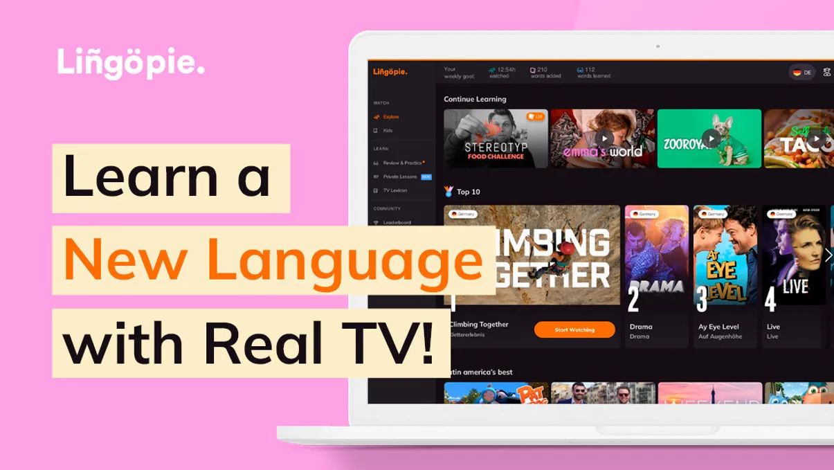 Learn Spanish with Lingopie - Watch TV shows and movies to learn Spanish naturally